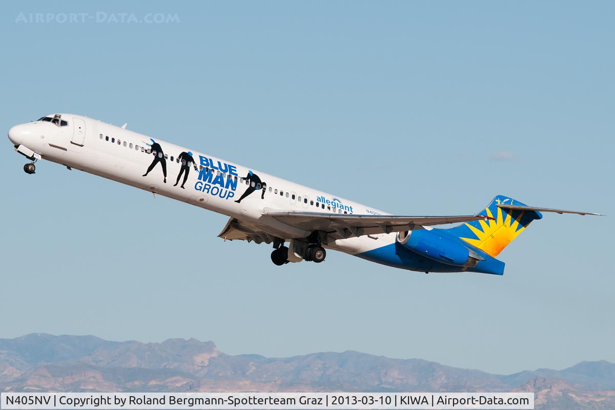 N405NV, 1988 McDonnell Douglas MD-83 (DC-9-83) C/N 49623, Douglas DC-9-83