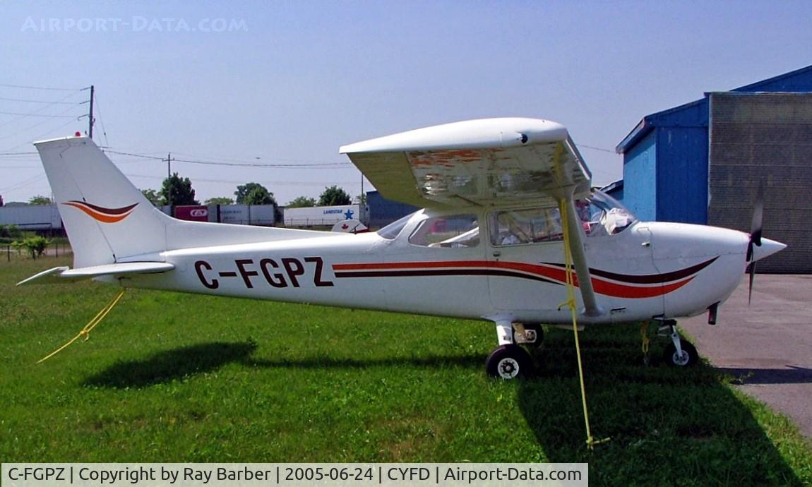 C-FGPZ, 1973 Cessna 172M C/N 17261972, Cessna 172M Skyhawk [172-61972] Brantford~C 24/06/2005