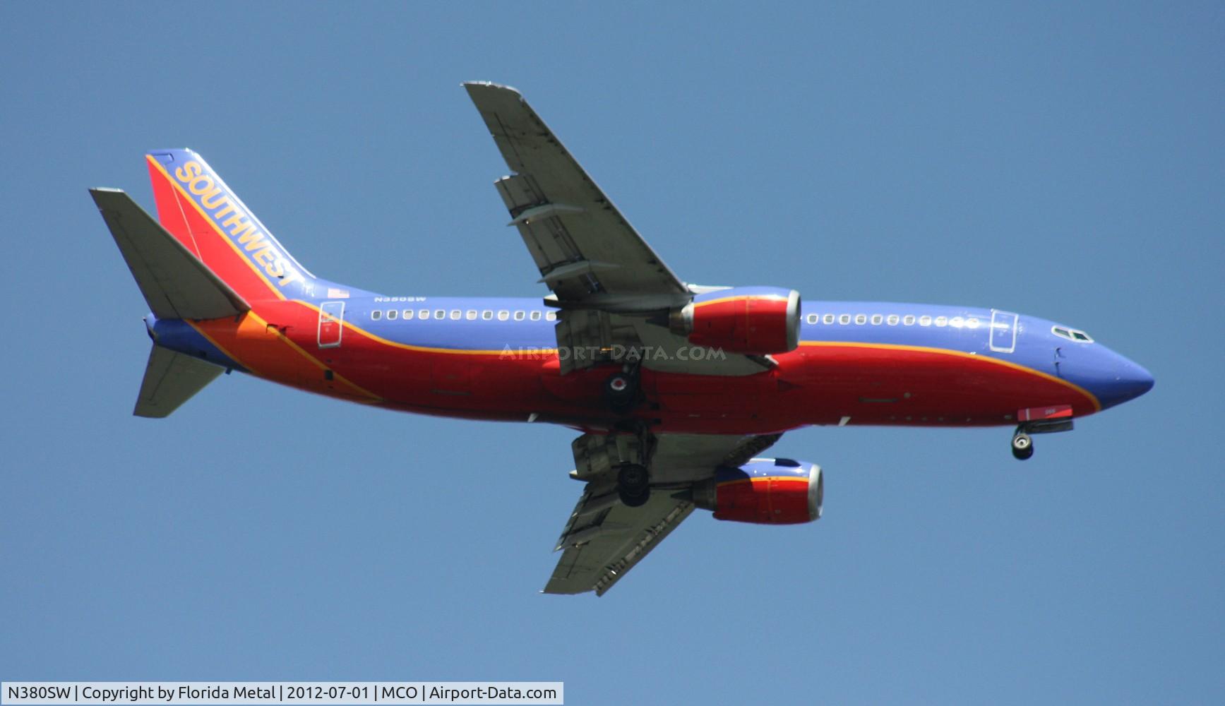 N380SW, 1994 Boeing 737-3H4 C/N 26587, Southwest 737