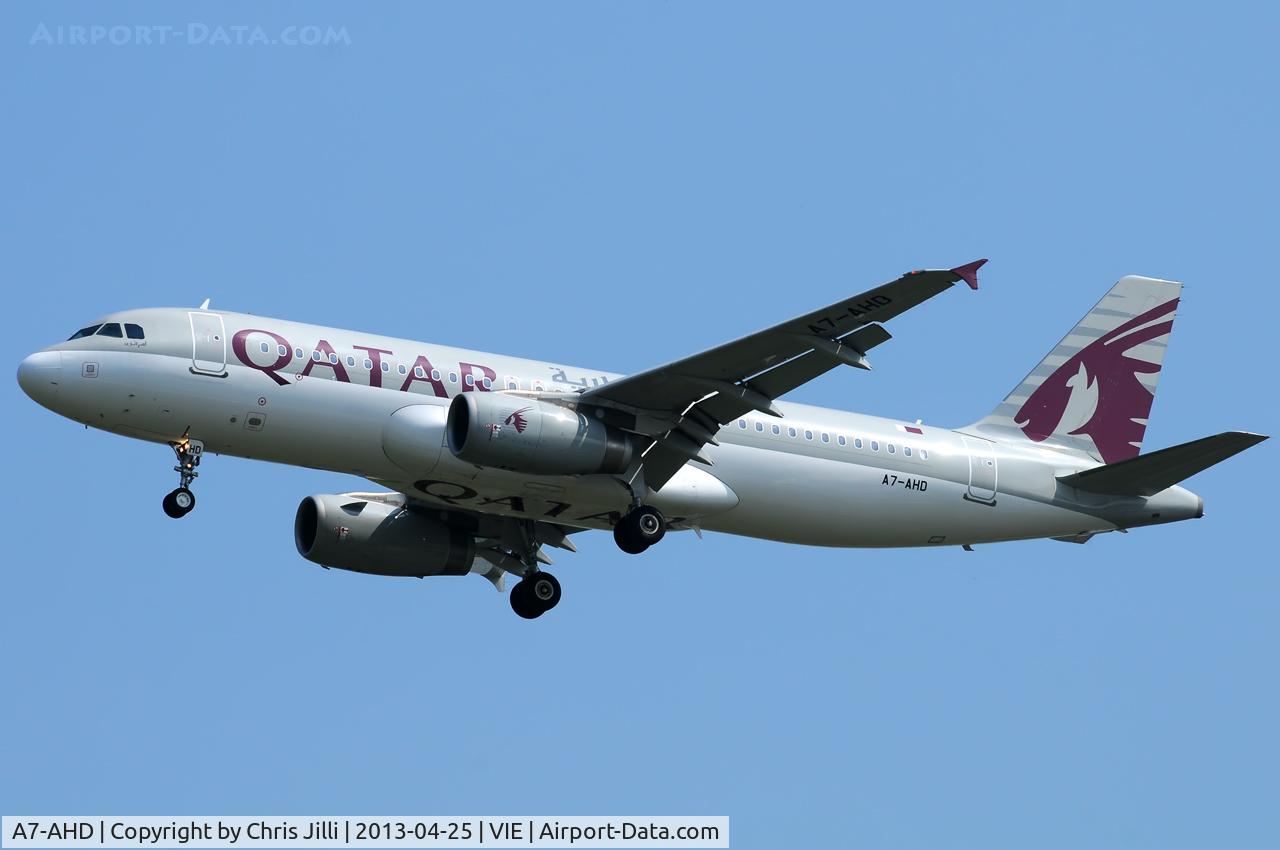 A7-AHD, 2010 Airbus A320-232 C/N 4436, Qatar Airways
