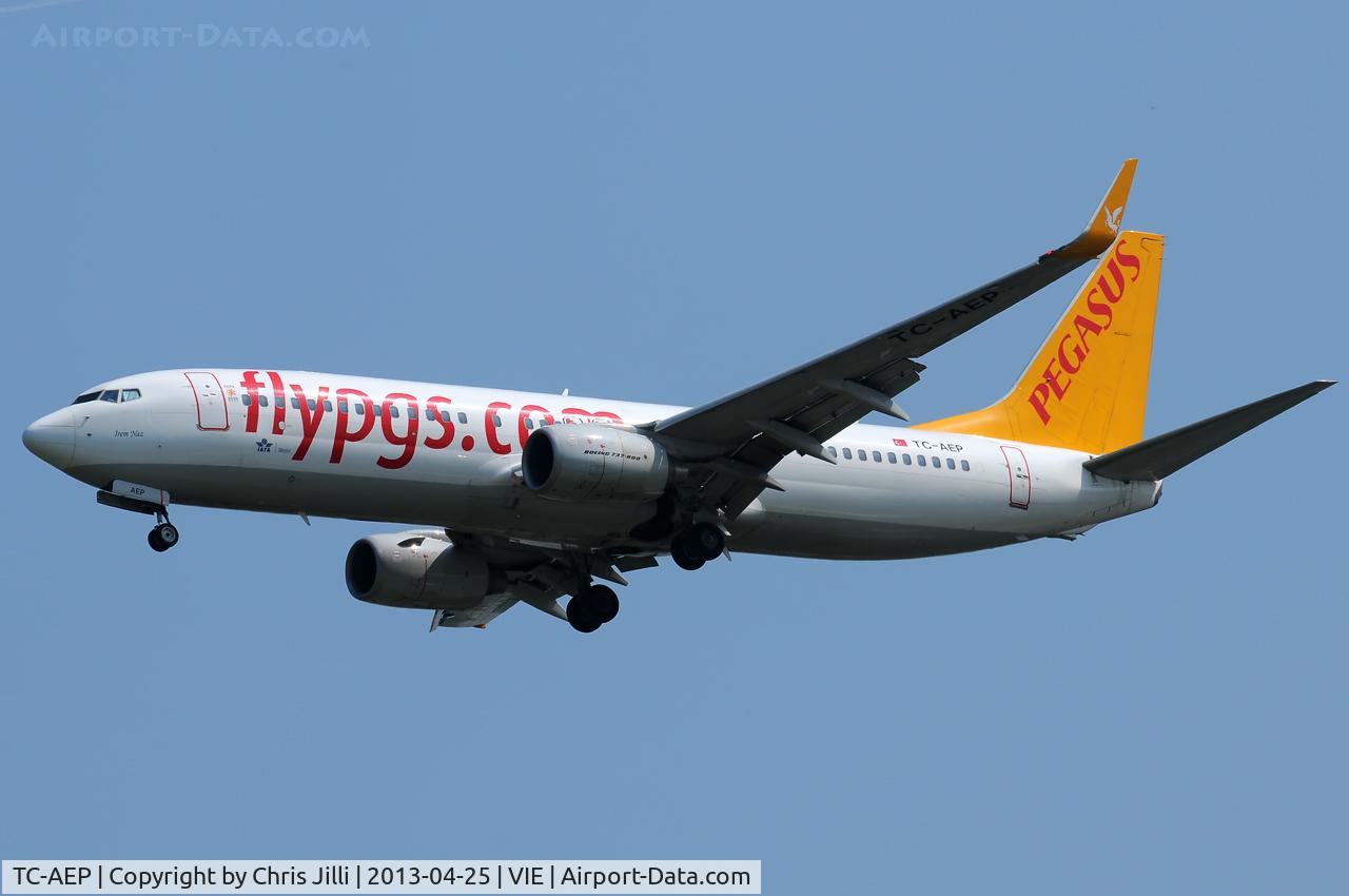 TC-AEP, 2011 Boeing 737-82R C/N 40724, Pegasus
