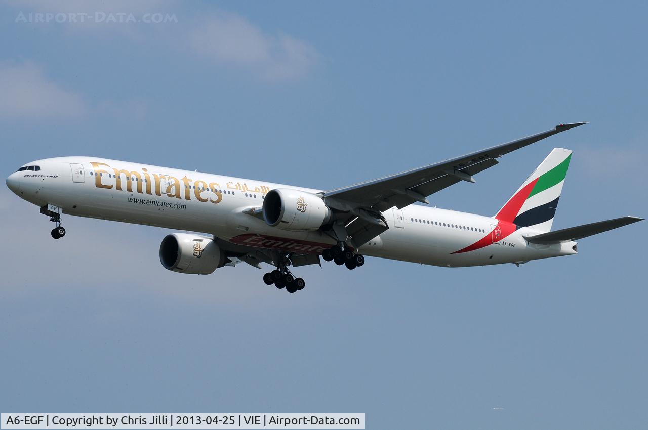 A6-EGF, 2011 Boeing 777-31H/ER C/N 38987, Emirates