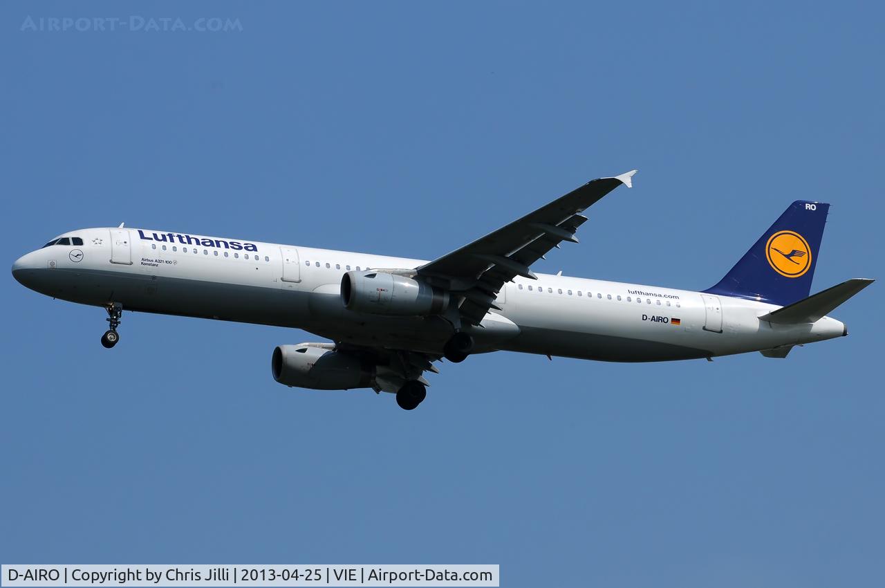 D-AIRO, 1995 Airbus A321-131 C/N 0563, Lufthansa