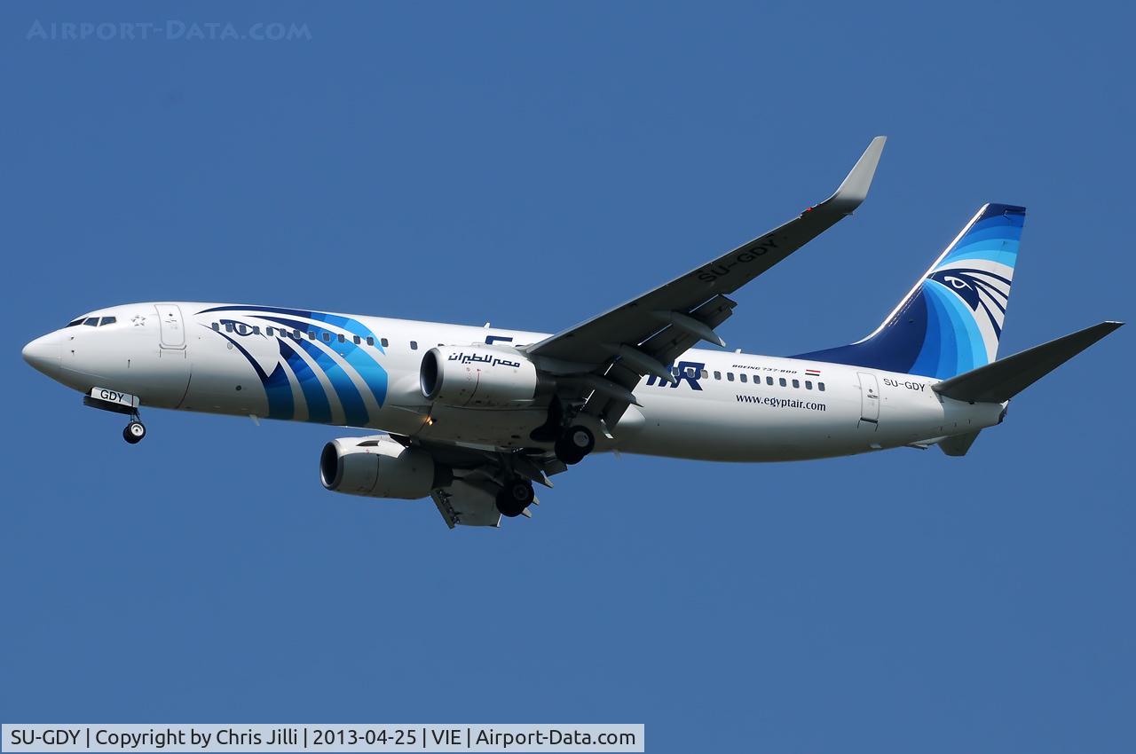 SU-GDY, 2010 Boeing 737-866 C/N 40758, Egyptair