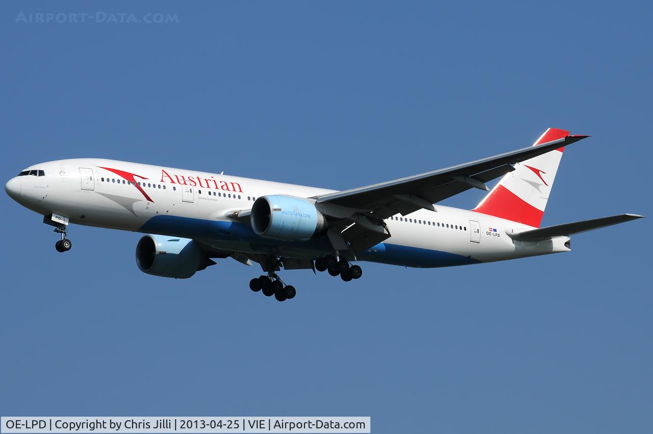 OE-LPD, 2006 Boeing 777-2Z9/ER C/N 35960, Austrian Airlines