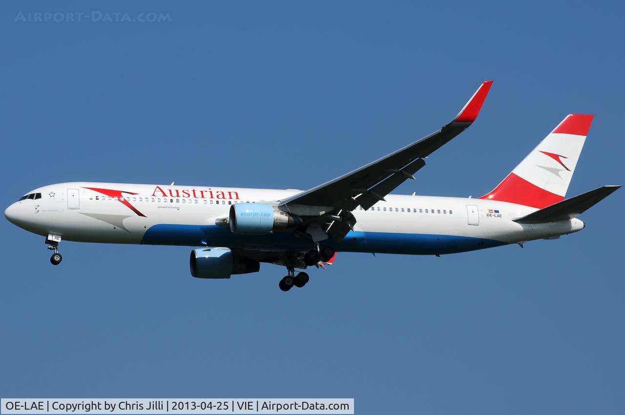 OE-LAE, 2000 Boeing 767-3Z9/ER C/N 30383, Austrian Airlines