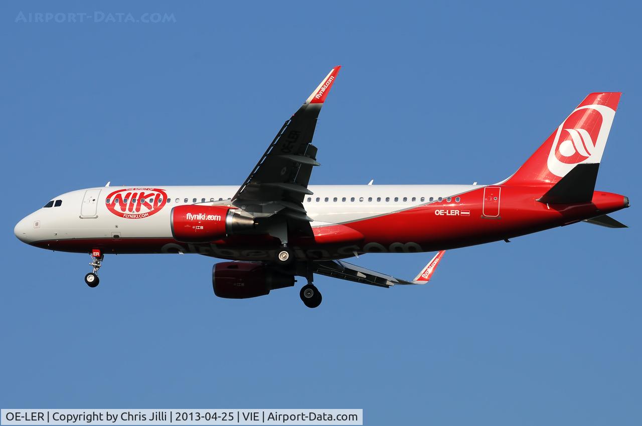 OE-LER, 2013 Airbus A320-214 C/N 5522, Air Berlin Austria