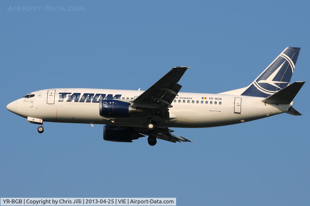 YR-BGB, 1993 Boeing 737-38J C/N 27180, TAROM