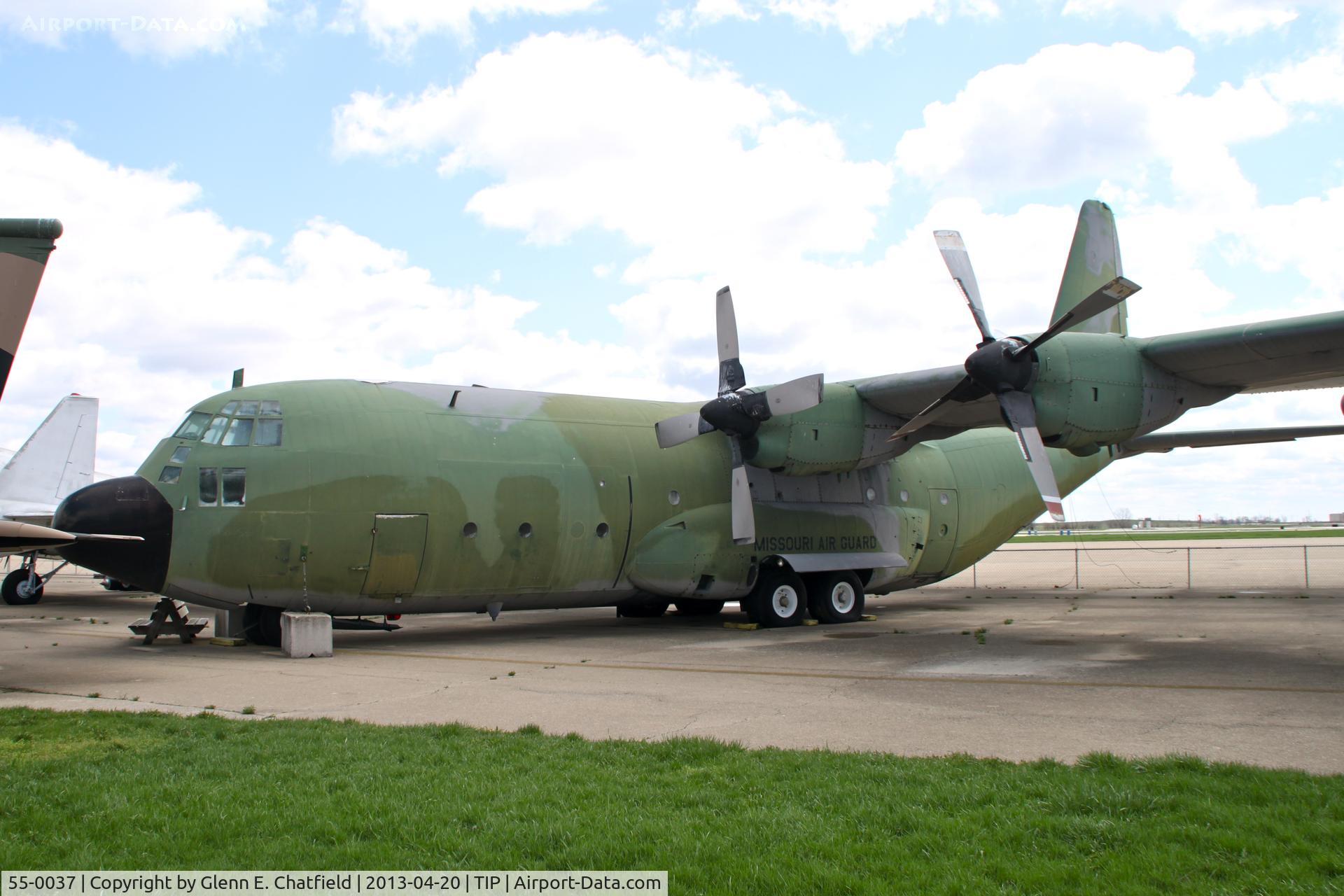 55-0037, 1955 Lockheed C-130A-LM Hercules C/N 182-3064, Chanute Air Museum