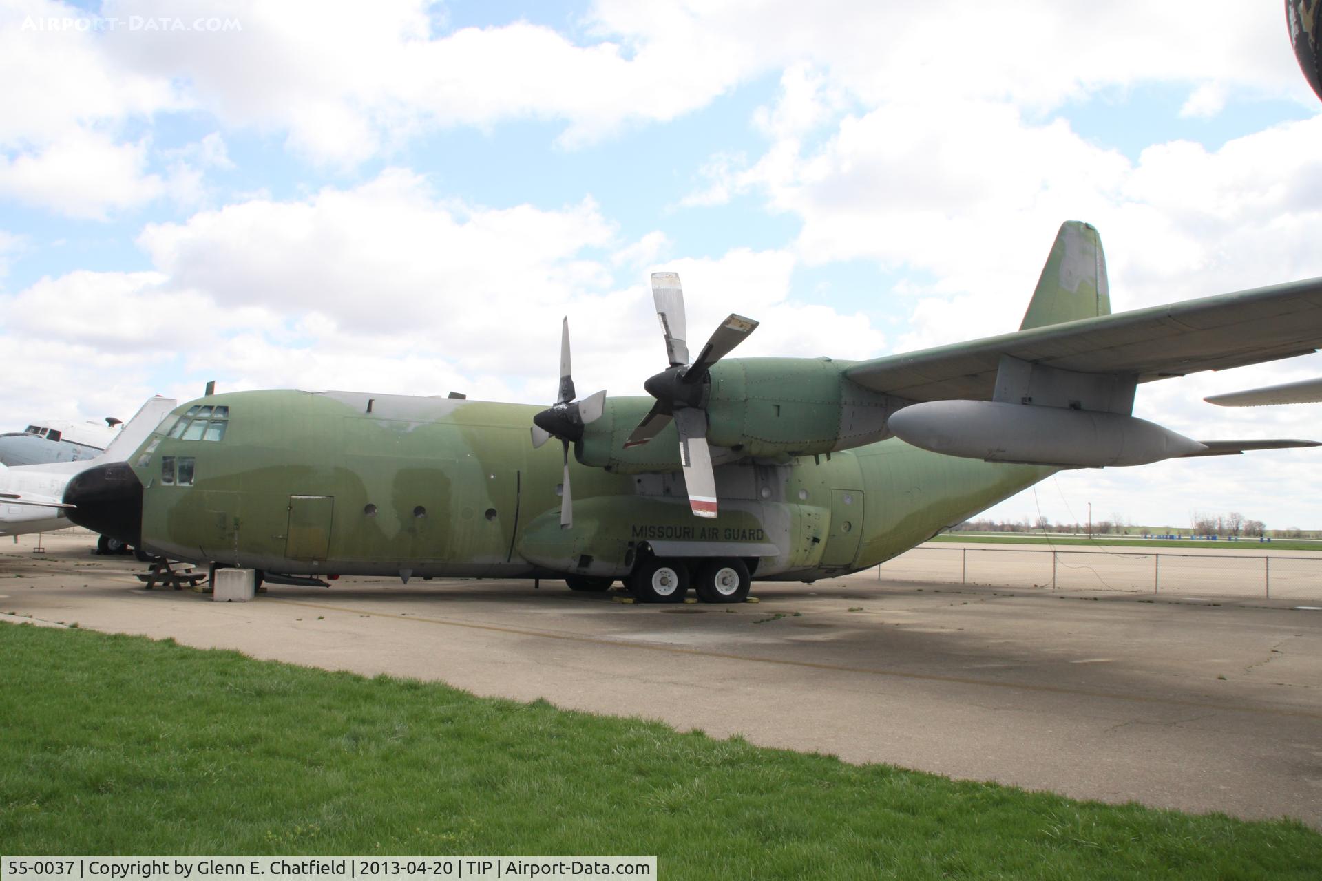 55-0037, 1955 Lockheed C-130A-LM Hercules C/N 182-3064, Chanute Air Museum