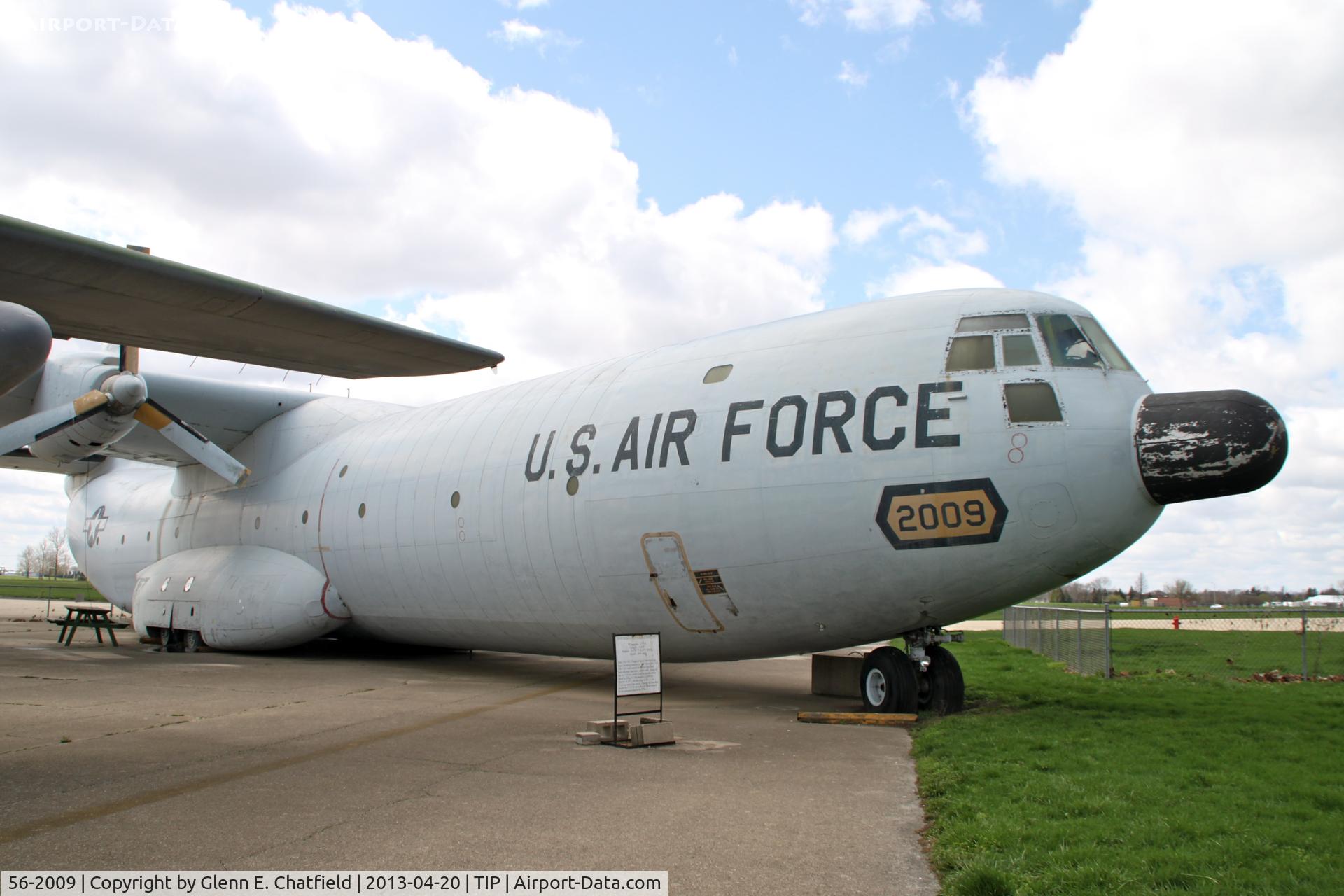 56-2009, 1956 Douglas C-133A-25-DL Cargomaster C/N 45246, Chanute Air Museum