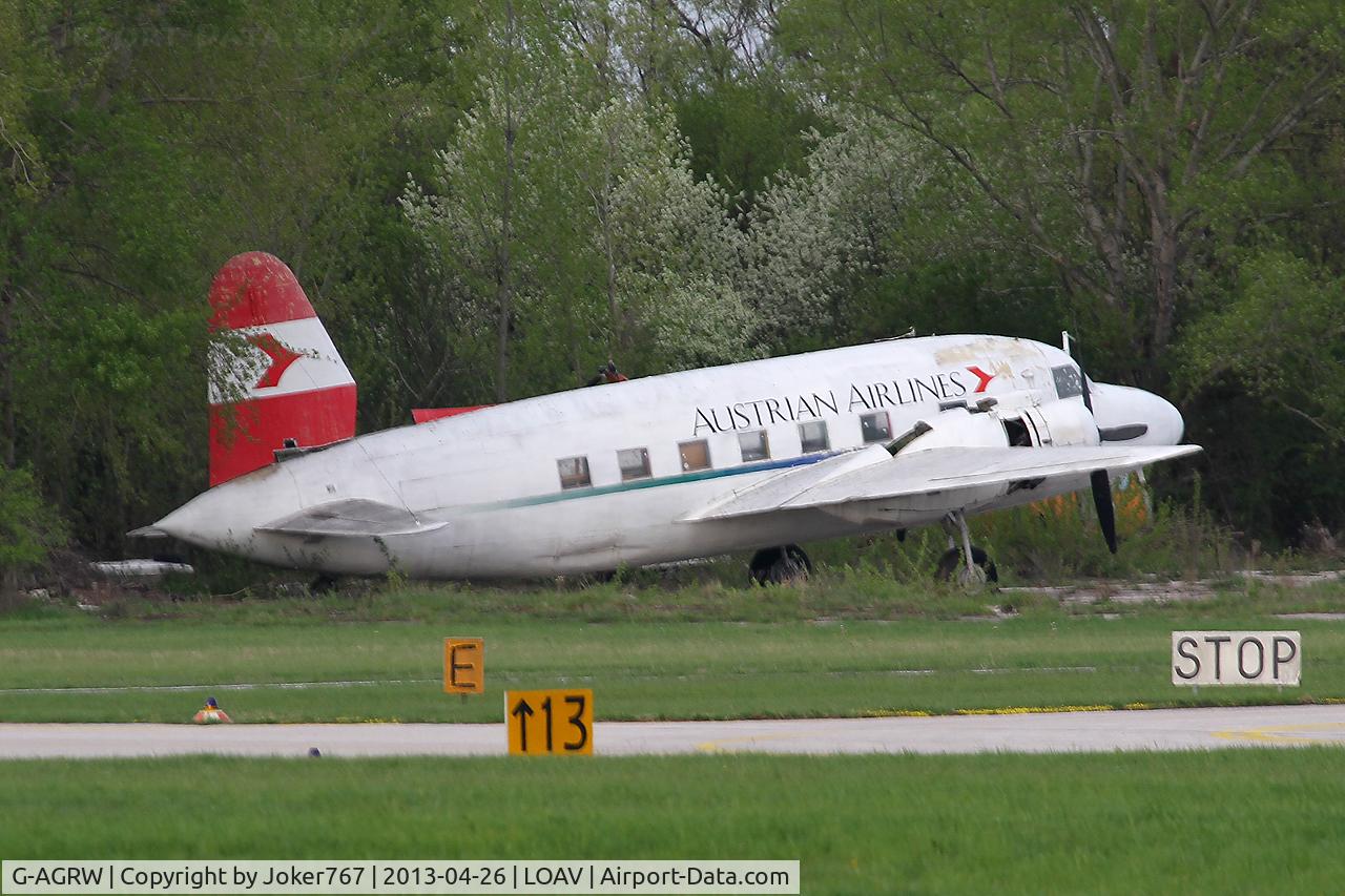G-AGRW, Vickers 639 Viking 1 C/N 115, Austrian Airlines