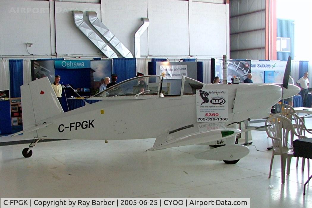 C-FPGK, 1993 Thorp T-18 Tiger C/N 355, Thorp T.18 Tiger [355] Oshawa~25/06/2005