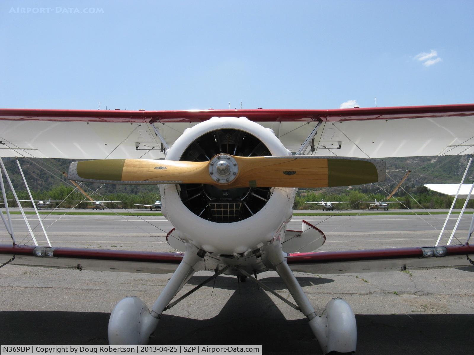 N369BP, 1987 Classic Aircraft Corp WACO YMF C/N F5-005, 1987 Classic Aircraft WACO YMF, Jacobs R755B 275 Hp radial, big Sensenich two-blade wood prop