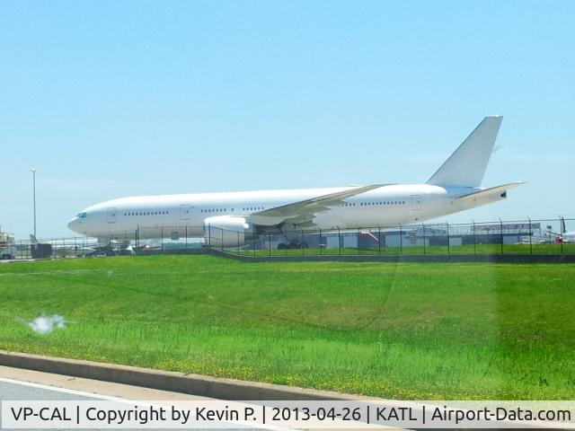 VP-CAL, 2010 Boeing 777-2KQ/LR C/N 40753, Tarmac Atlanta Hartsfield-Jackson Airport
April 26, 2013
