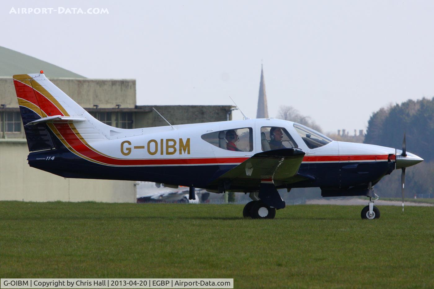 G-OIBM, 1977 Rockwell Commander 114 C/N 14295, visitor to the Rockwell Commander fly-in at Kemble