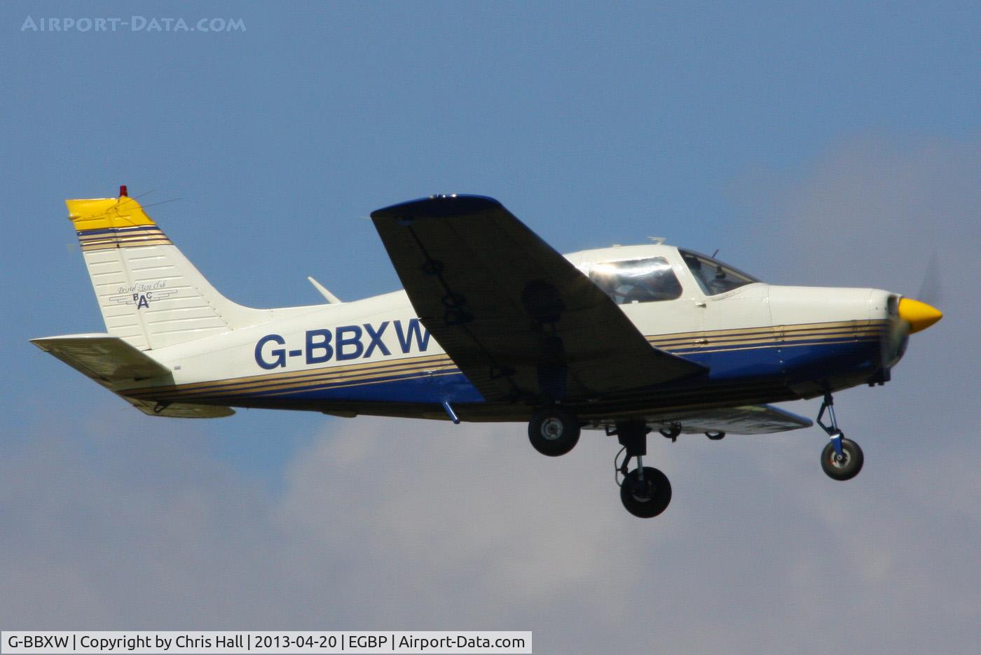 G-BBXW, 1973 Piper PA-28-151 Cherokee Warrior C/N 28-7415050, Bristol Aero Club