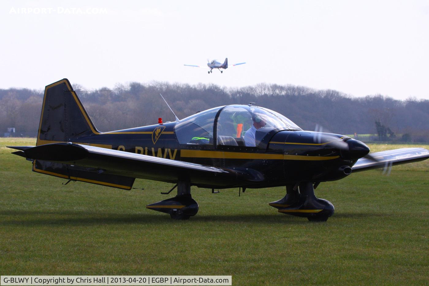 G-BLWY, 1980 Robin R-2160D Acrobin Alpha Sport C/N 176, Kemble resident