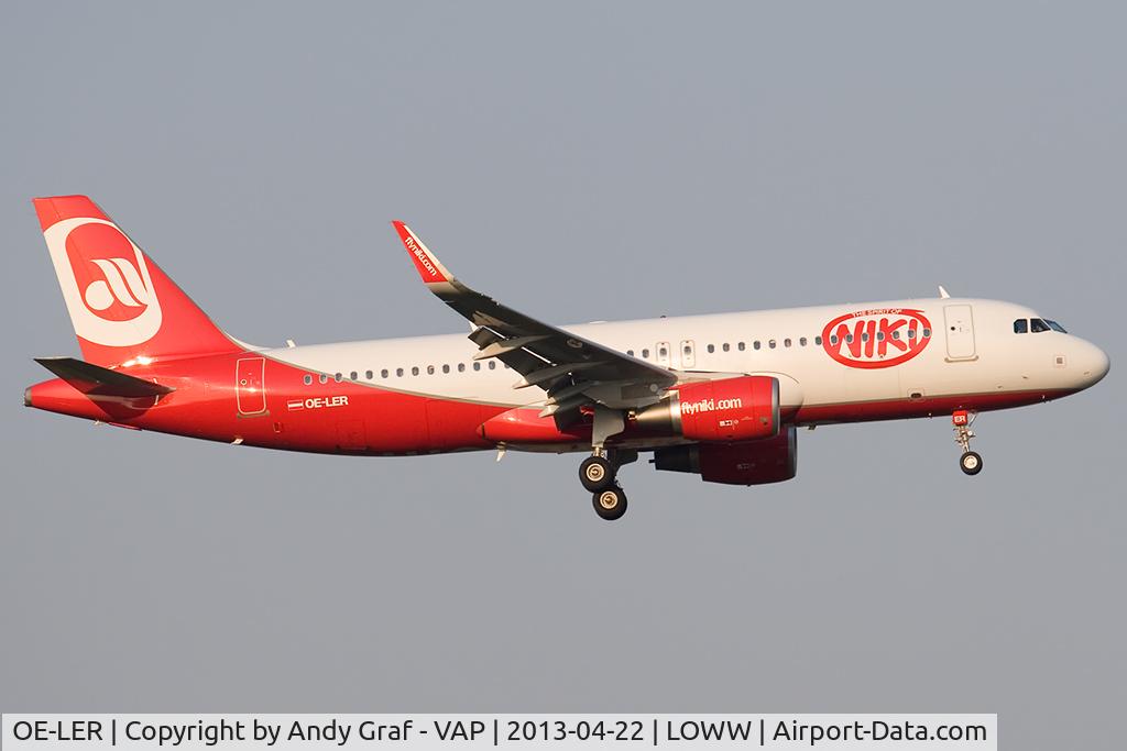 OE-LER, 2013 Airbus A320-214 C/N 5522, Fly NIKI A320