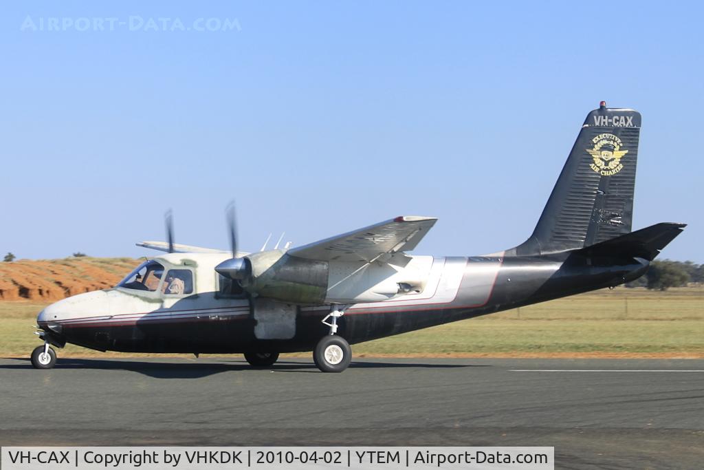 VH-CAX, 1959 Aero Commander 680E Commander C/N 680E-851-73, At Nat Fly 2010