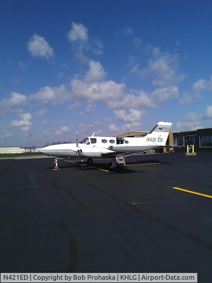 N421ED, 1970 Cessna 421B Golden Eagle C/N 421B0044, N421ED Belongs to Pontiac Flight Service based at KPTK