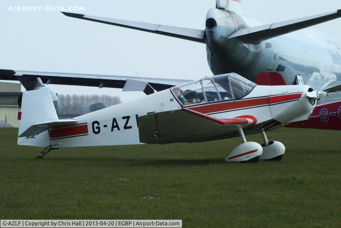 G-AZLF, 1963 Wassmer (Jodel) D-120 Paris-Nice C/N 230, visitor from Garston Farm airstrip