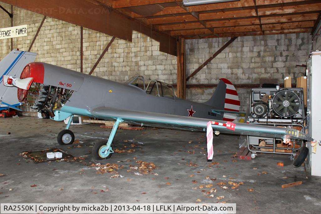 RA2550K, Yakovlev Yak-50 C/N Not found RA2550K, Parked