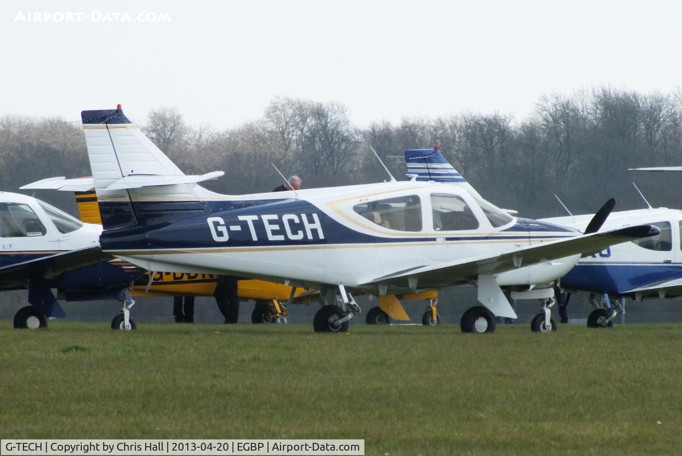 G-TECH, 1976 Rockwell Commander 114 C/N 14074, visitor to the Rockwell Commander fly-in at Kemble