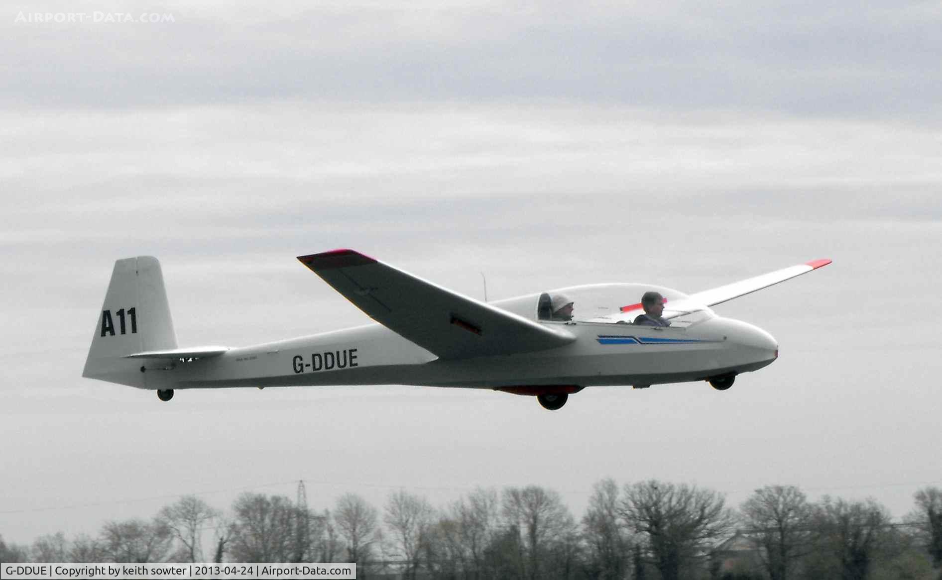 G-DDUE, Schleicher ASK-13 C/N 13591, Nofolk Gliding Club Tibenham