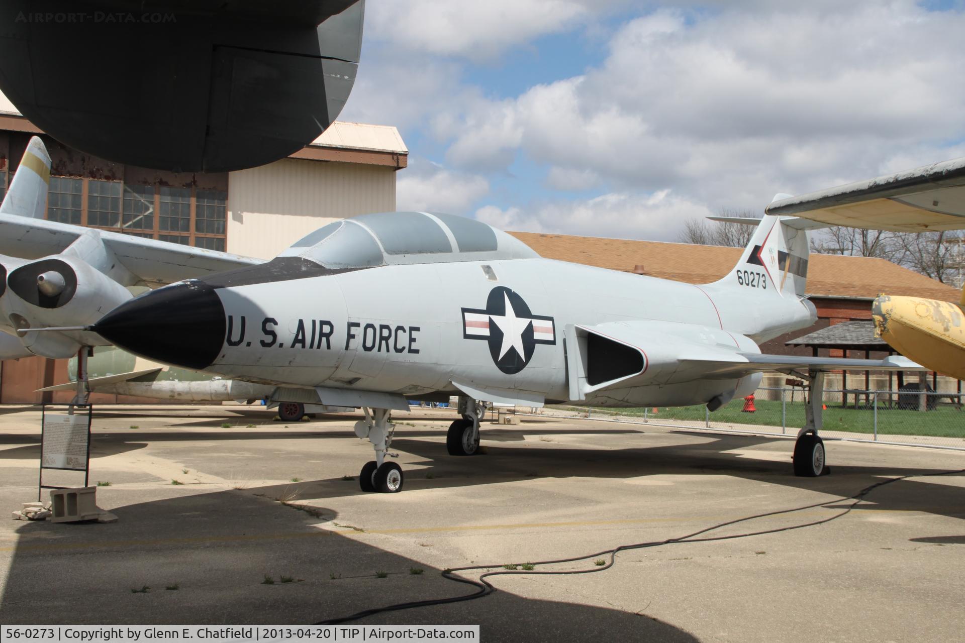 56-0273, 1956 McDonnell F-101B-70-MC Voodoo C/N 330, Chanute Air Museum