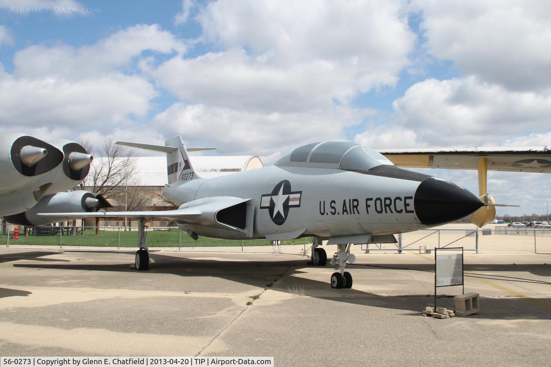 56-0273, 1956 McDonnell F-101B-70-MC Voodoo C/N 330, Chanute Air Museum