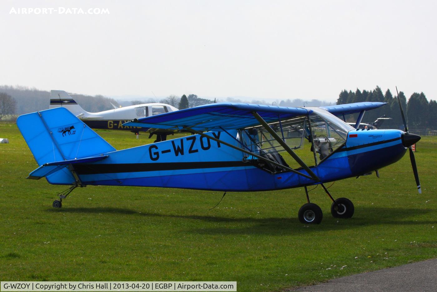 G-WZOY, 2008 Rans S-6ES Coyote II C/N PFA 204-14735, visitor from Westonzoyland