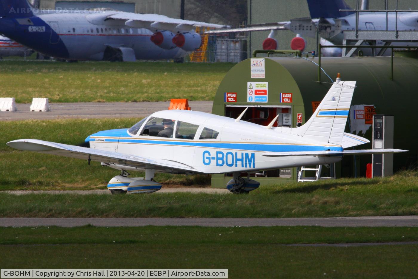 G-BOHM, 1973 Piper PA-28-180 Cherokee C/N 28-7305287, Kemble resident