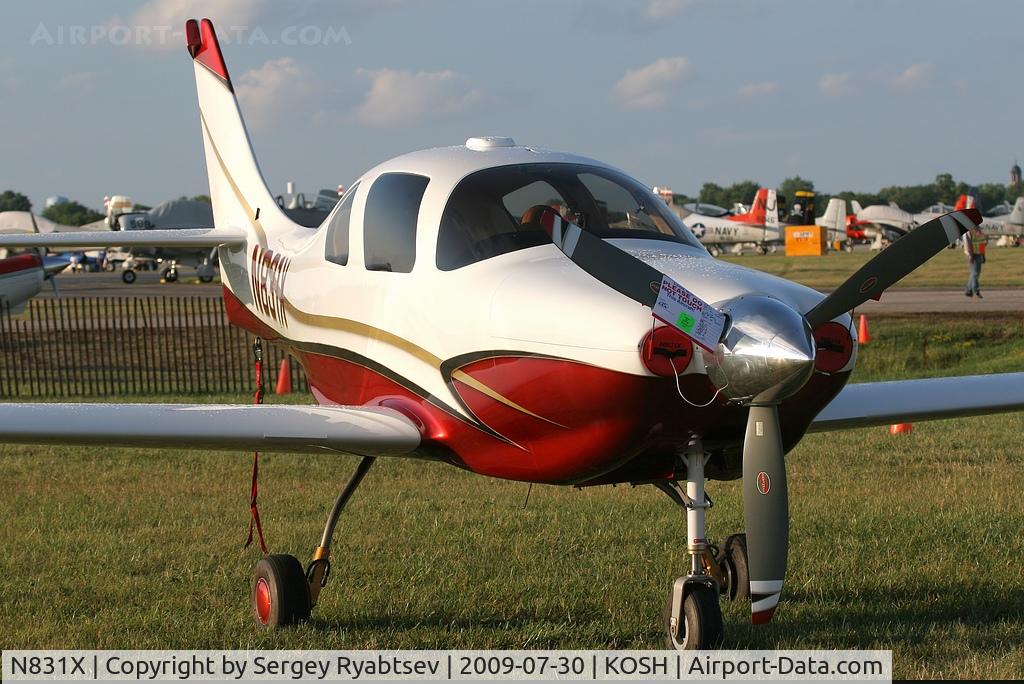 N831X, 2006 Lancair IV-P C/N LIV-453, AirVenture 2009