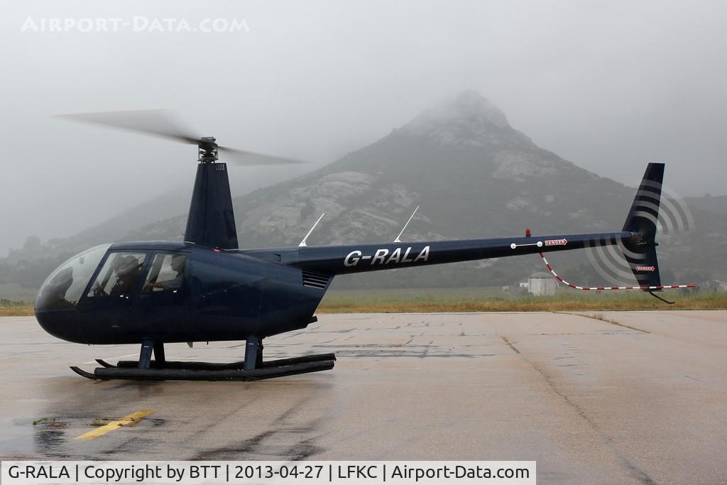 G-RALA, 2005 Robinson R44 II C/N 10788, Foggy day in Corsica !