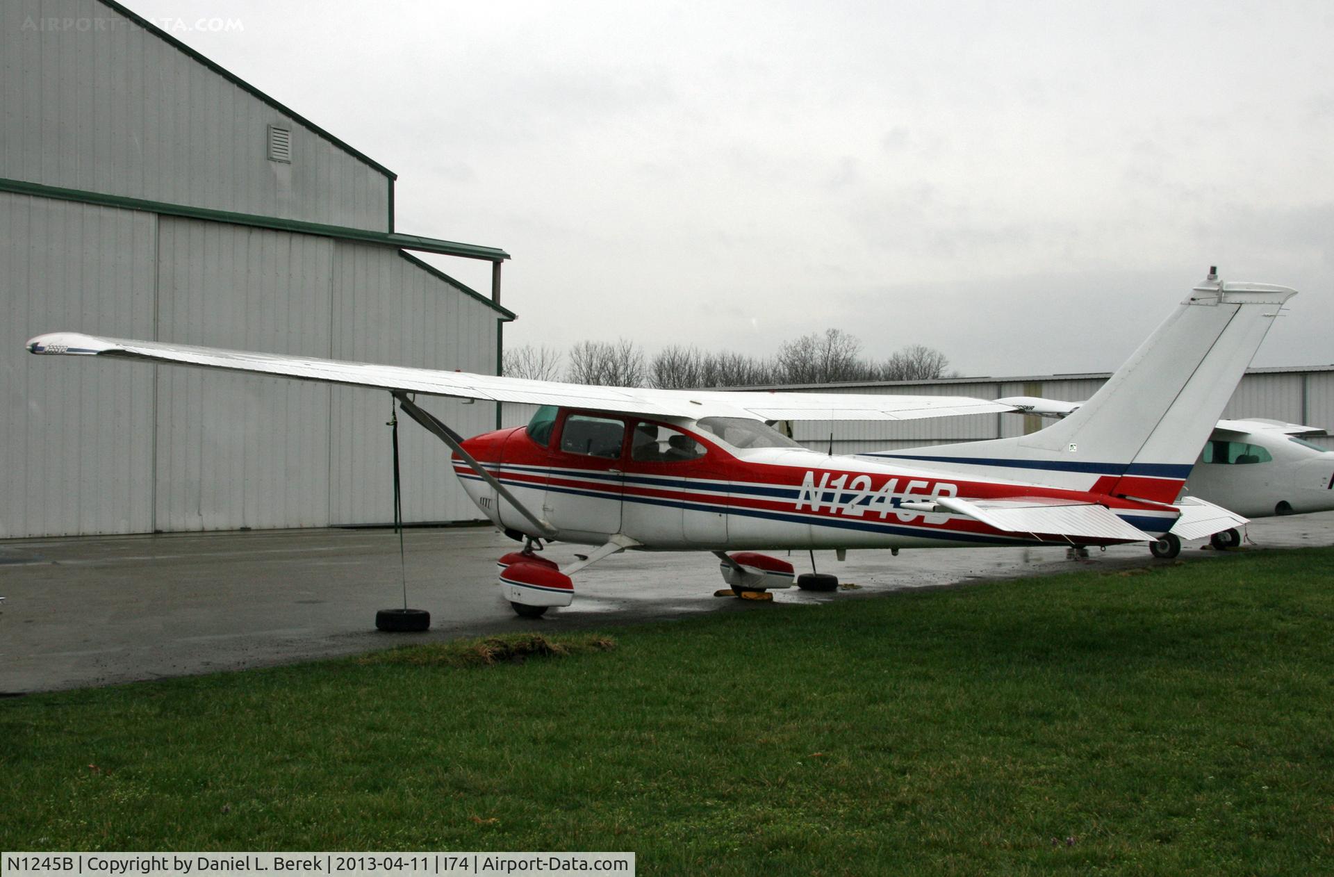N1245B, 1975 Cessna 182P Skylane C/N 18264060, Nice Skylane at Grimes Field