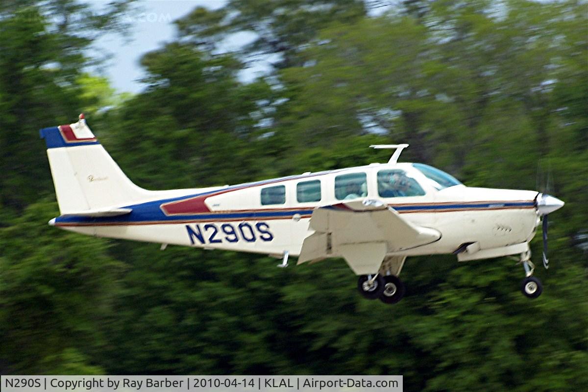 N290S, 1971 Beech A36 Bonanza 36 C/N E-292, Beech A36 Bonanza 36 [E-292] Lakeland-Linder~N 14/04/2010