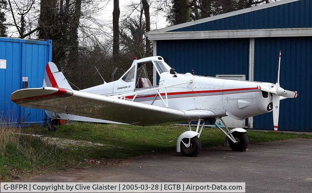 G-BFPR, 1978 Piper PA-25-235 Pawnee C/N 25-7856007, Ex: N82591 > G-BFPR > I-TOZU > SE-KGY > G-BFPR - Originally owned to, Miller Aircraft Hire Ltd in April 1978 and currently with, Booker Gliding Club Ltd since July 2002.