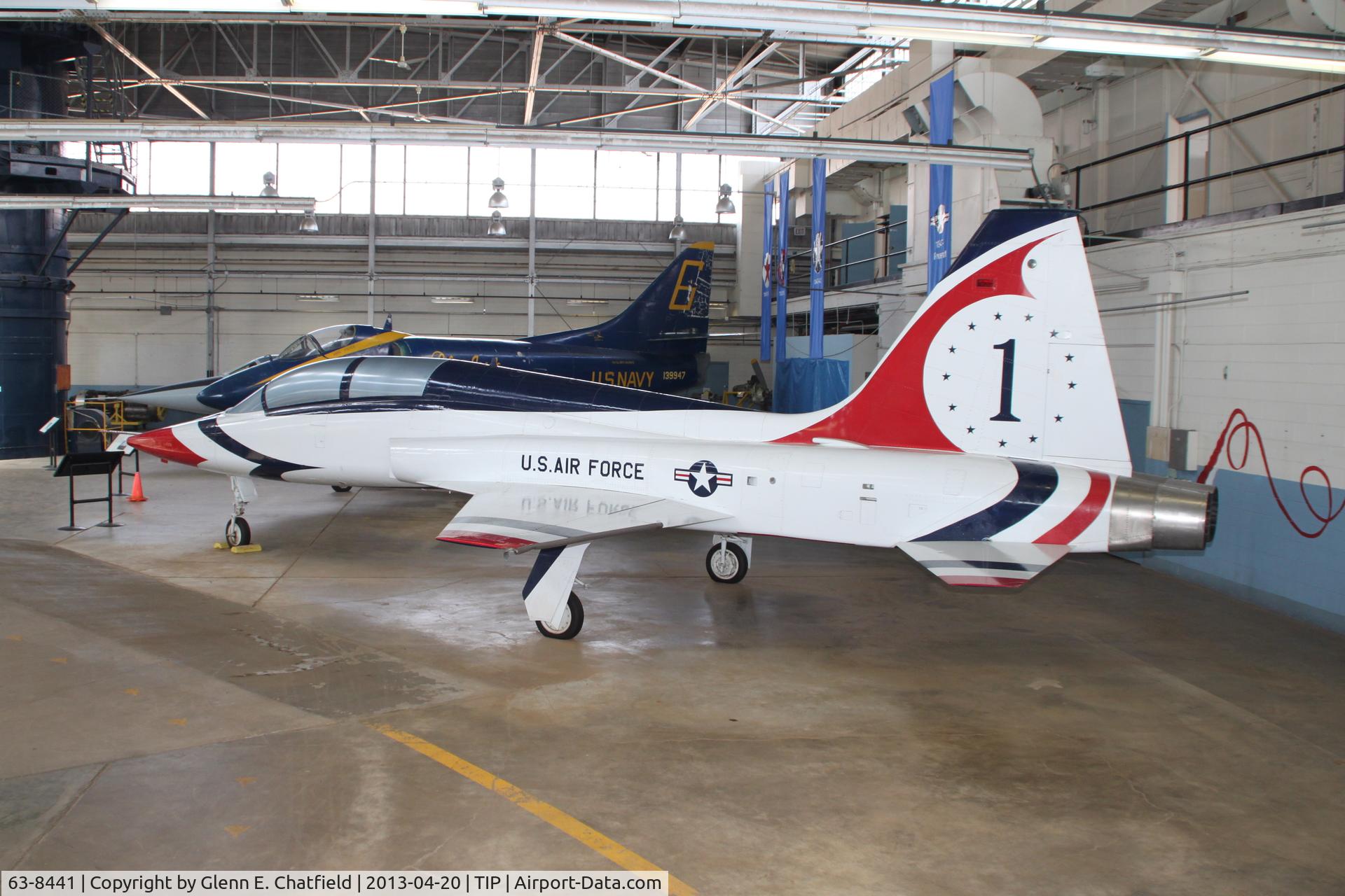 63-8441, 1963 Northrop F-5B-5-NO Freedom Fighter C/N N.8004, Chanute Air Museum
