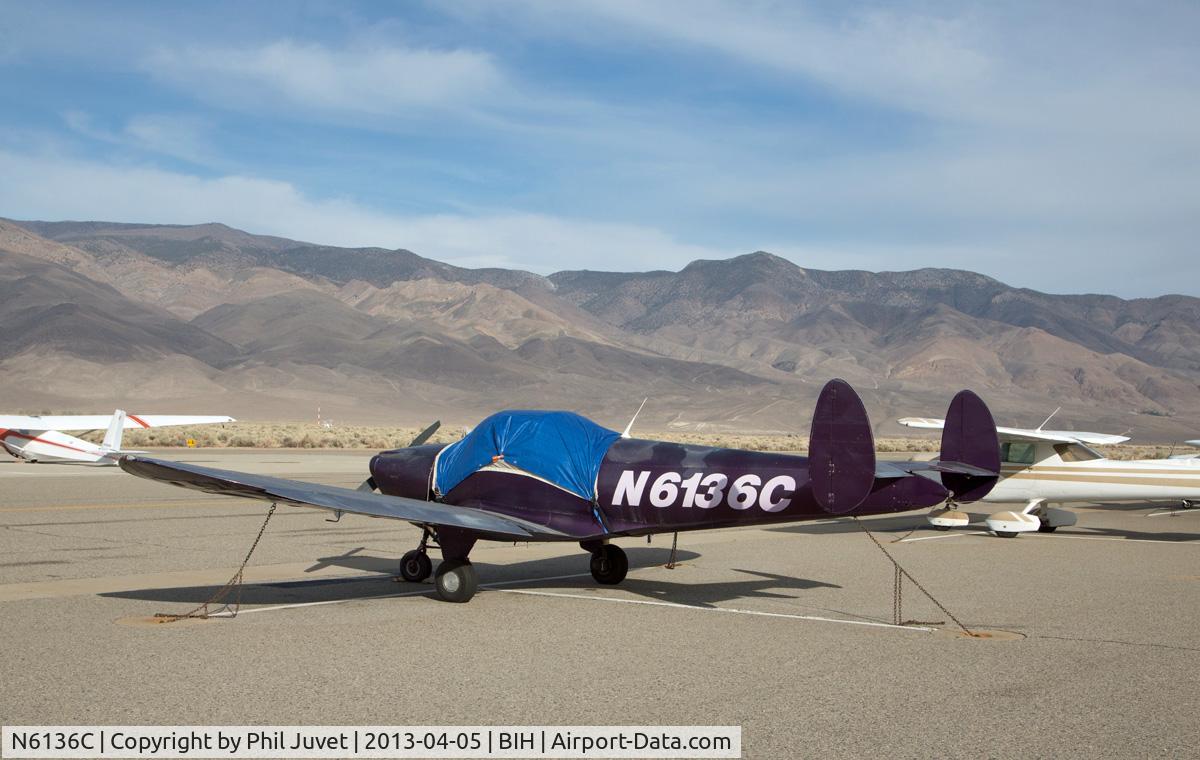 N6136C, 1956 Forney F-1 C/N 5607, Parked at Bishop, California.