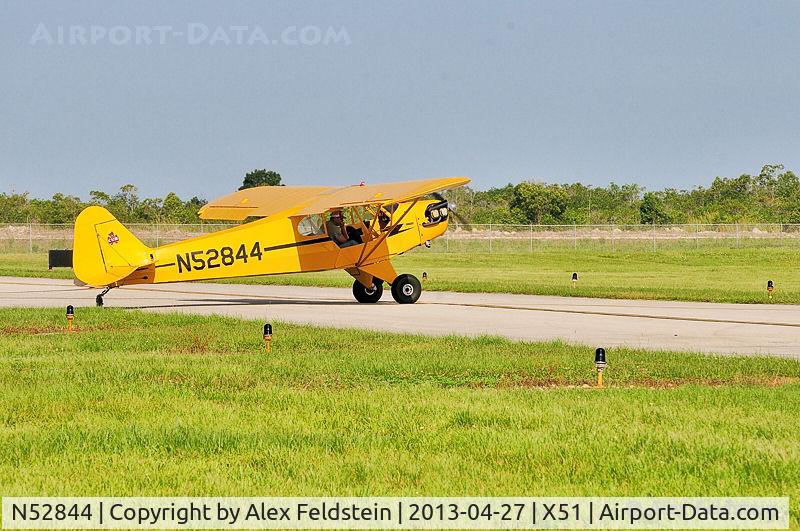 N52844, 1944 Piper J3C-65 Cub C/N 8954, @Homestead