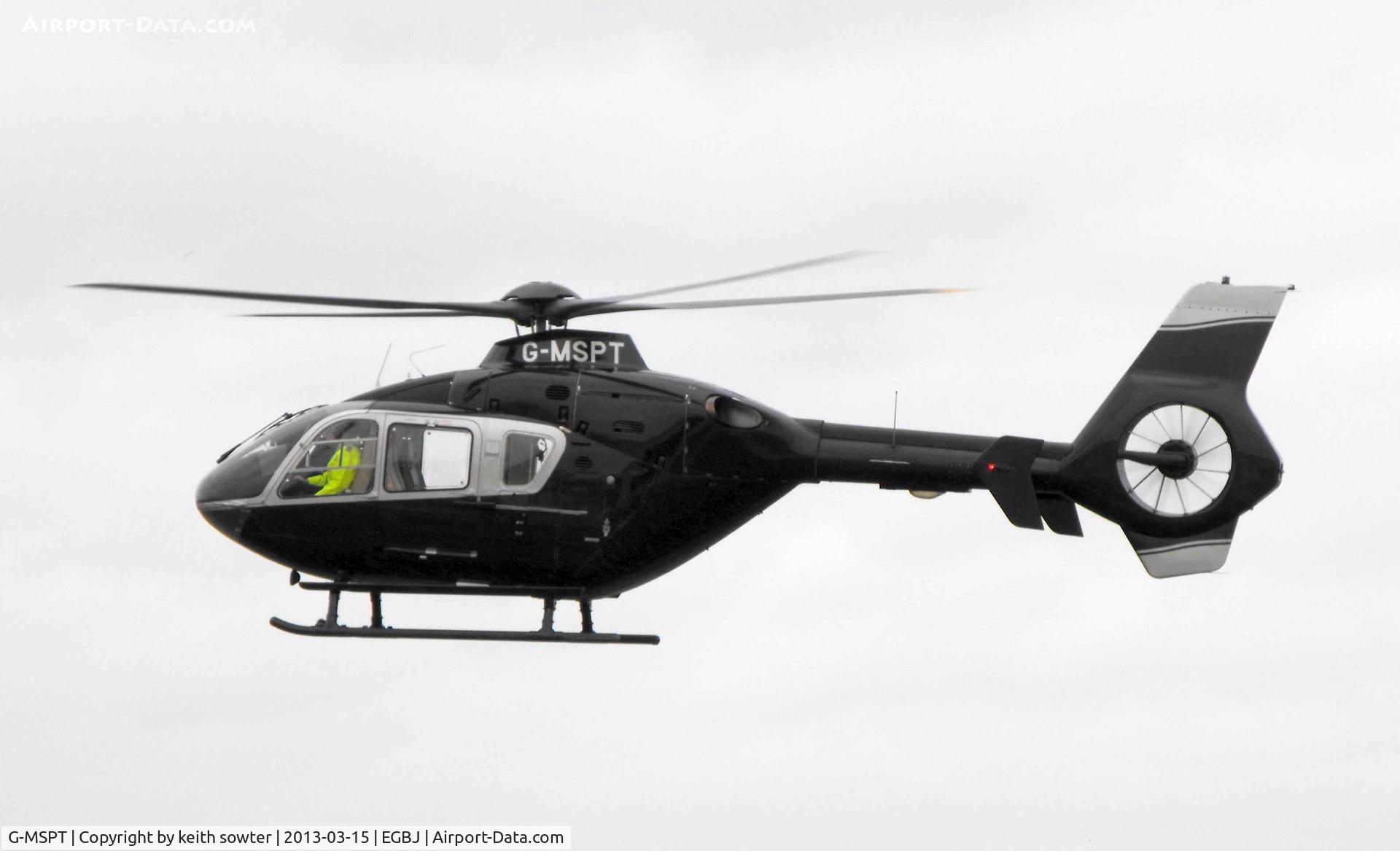 G-MSPT, 2004 Eurocopter EC-135T-2 C/N 0361, Hover taxying