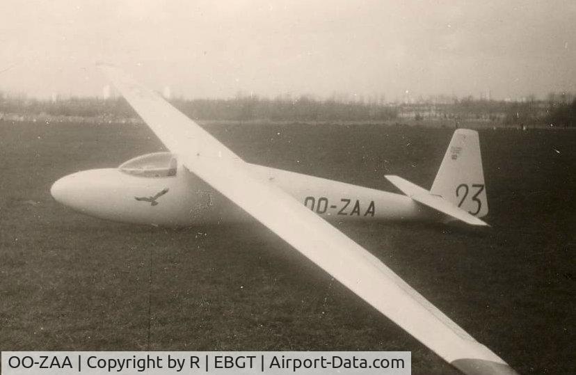 OO-ZAA, 1965 Schleicher Ka-6CR Rhonsegler C/N 6384, Gent 1965
