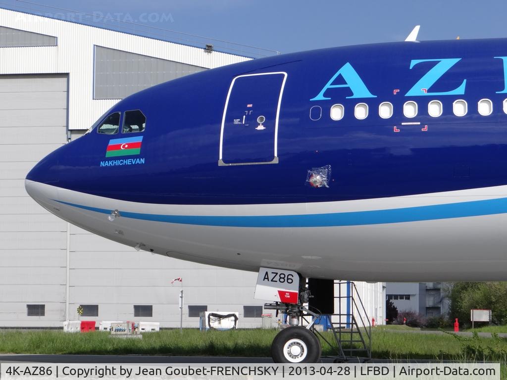4K-AZ86, 2008 Airbus A340-542 C/N 894, NAKHICHEVAN