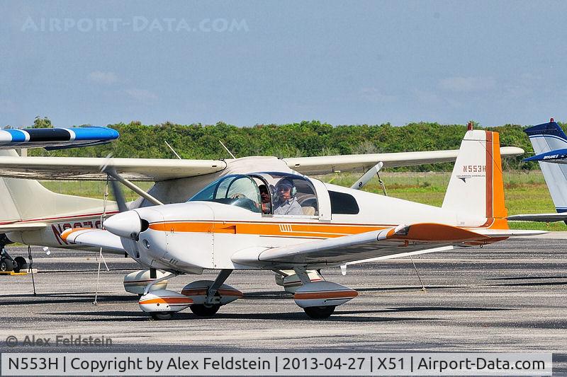 N553H, 1971 American Aviation AA-1A Trainer C/N AA1A-0295, @Homestead
