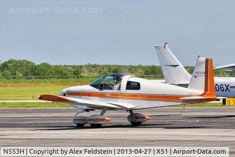 N553H, 1971 American Aviation AA-1A Trainer C/N AA1A-0295, @Homestead