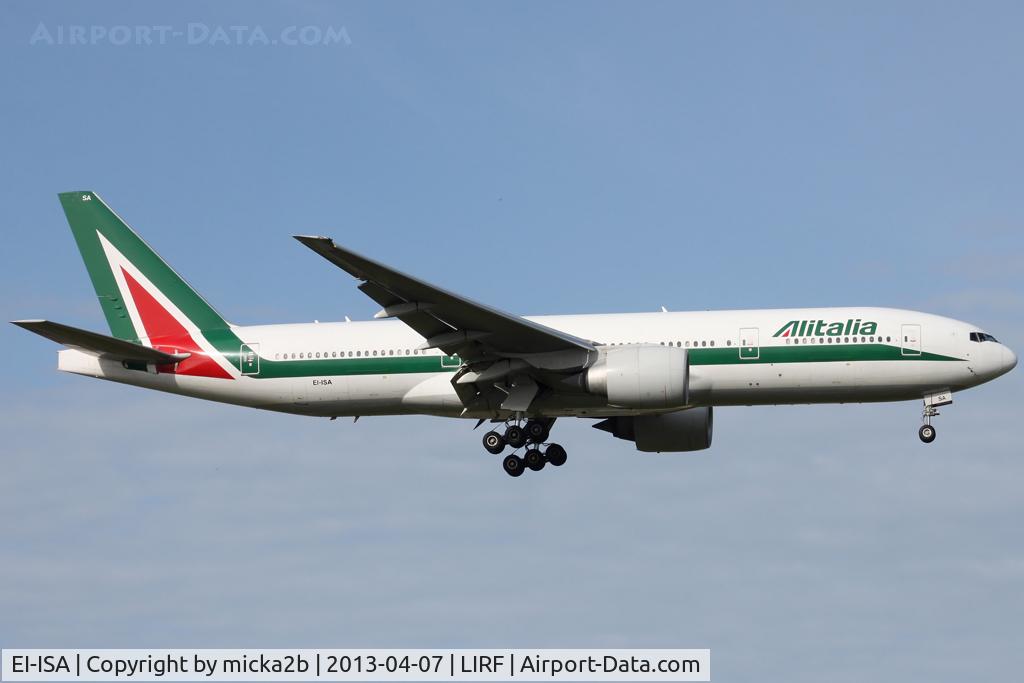 EI-ISA, 2002 Boeing 777-243/ER C/N 32855, Landing