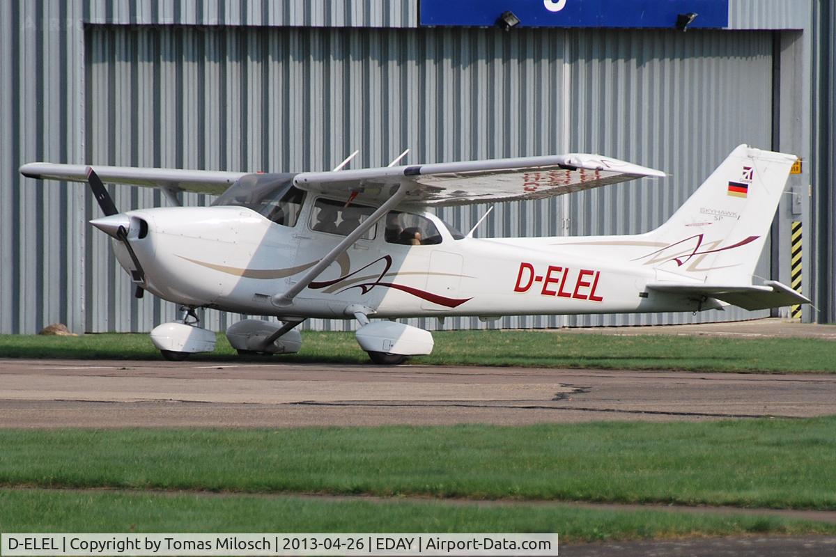 D-ELEL, Reims F172G Skyhawk C/N 0258, Airport Strausberg