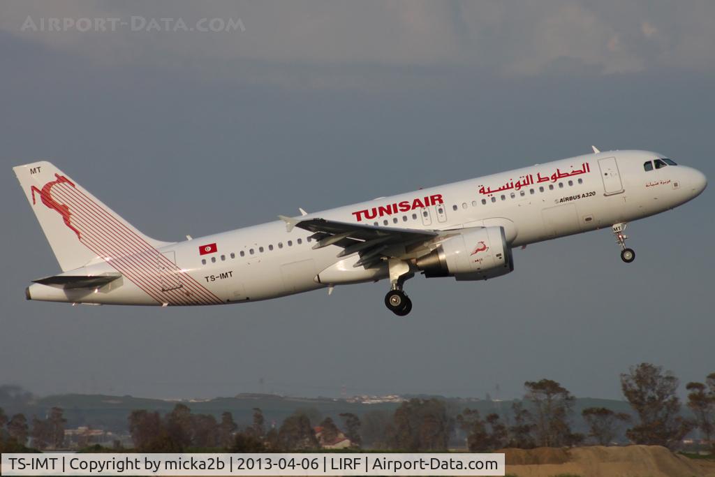 TS-IMT, 2012 Airbus A320-214 C/N 5204, Take off