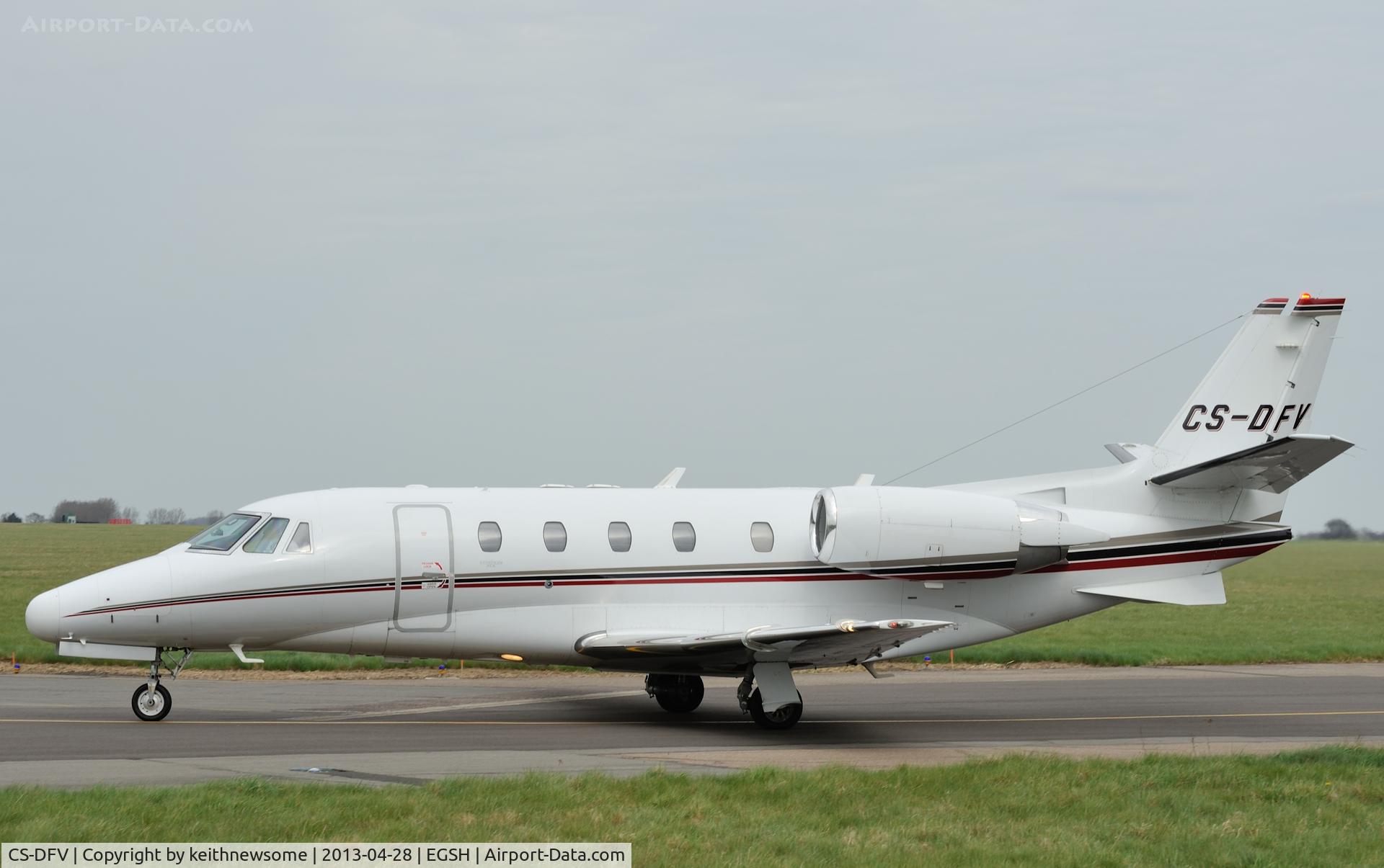 CS-DFV, 2004 Cessna 560XL Citation Excel C/N 560-5543, Another NetJets visitor !